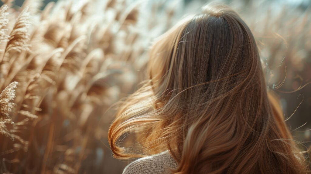 Cheveux au vent